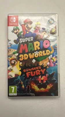 Super Mario 3D World + Bowser’s Fury — Nintendo Switch Game (PAL, Cartridge), Excellent Condition
