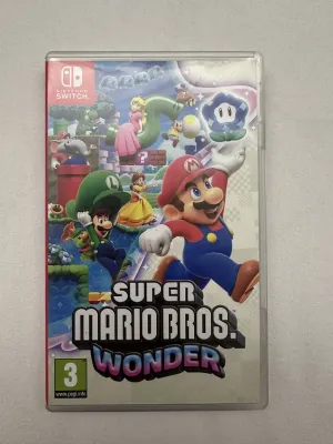 Super Mario Bros. Wonder — Nintendo Switch Game (PAL, Cartridge), Excellent Condition